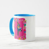 MUG PERROQUETS D'ANNIVERSAIRE (Devant gauche)