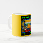 Mug Perroquets de Fête (Devant gauche)