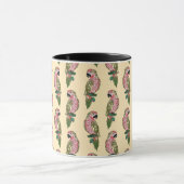 Mug Perroquets de style de Zentangle (Centre)