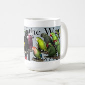 Mug Perroquets du monde (Devant droit)
