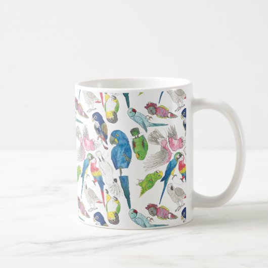Mug Perroquets et 'Toos (Droite)