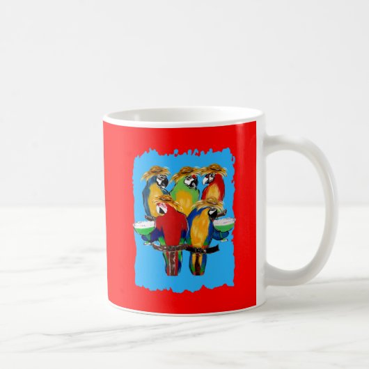 Mug Perroquets ivres (Droite)