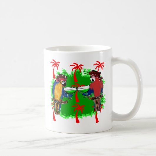 MUG PERROQUETS PIRATES (Droite)