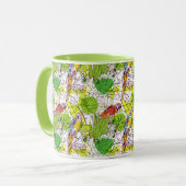 Mug Perroquets tropicaux (Devant gauche)