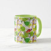 Mug Perroquets tropicaux (Devant droit)