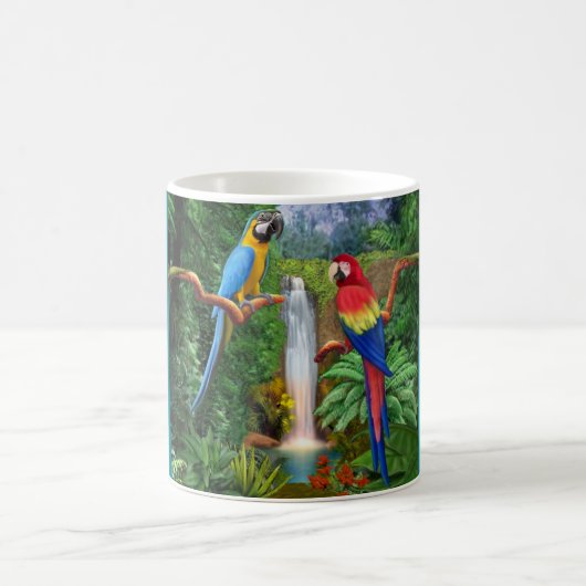 Mug Perroquets Tropicaux Ara (Centre)