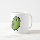 Mug Perruche à perruche verte à anneaux (Devant droit)