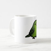 Mug Perruche à perruche verte à anneaux (Devant gauche)