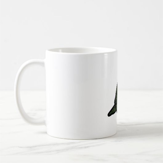 Mug Perruche à perruche verte à anneaux (Gauche)
