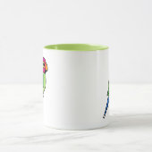 Mug Perruche à tête prune mâle (Centre)