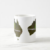 Mug Perruche à ventre orange rare forme Australie (Centre)