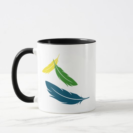 Mug Perruche anglaise verte (Gauche)