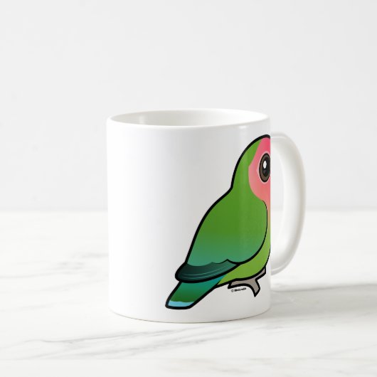 Mug perruche Attrayant-faite face (Devant droit)