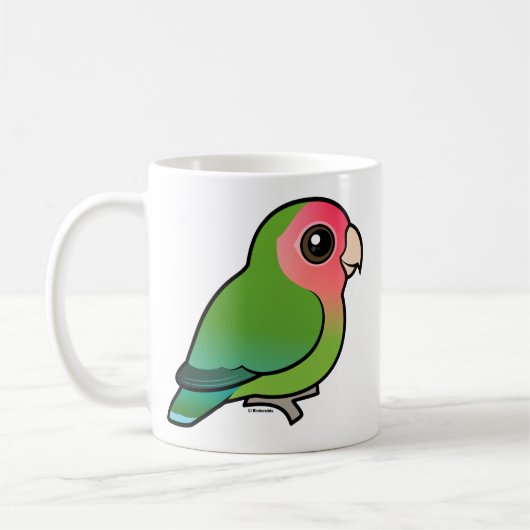 Mug perruche Attrayant-faite face (Gauche)
