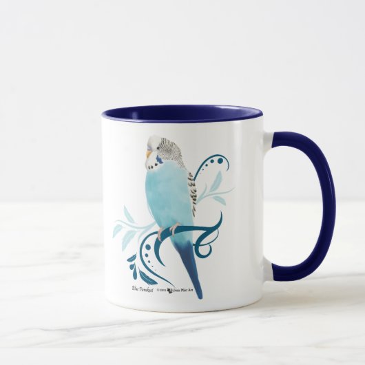 Mug Perruche bleue (Droite)