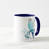 Mug Perruche bleue (Devant droit)
