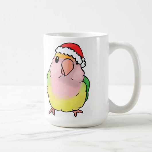 Mug perruche dans un casquette (Droite)