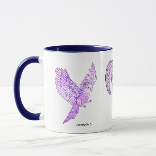 Mug Perruche de guérison (Gauche)