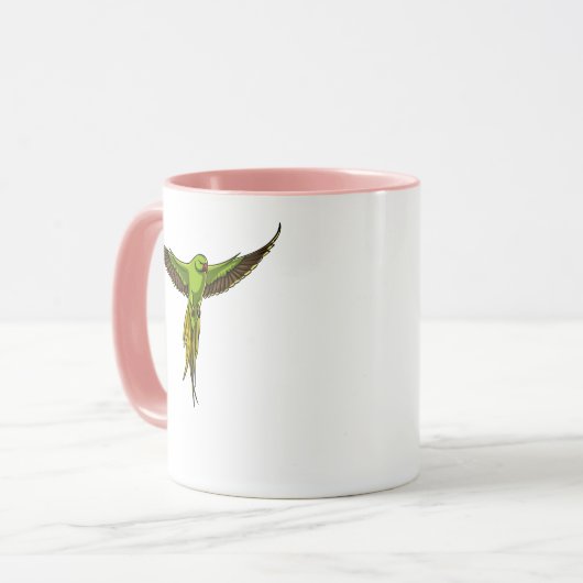 Mug Perruche de perroquet (Devant gauche)
