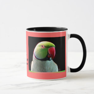 Mug Perruche de Ringneck d'Indien