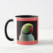 Mug Perruche de Ringneck d'Indien (Gauche)