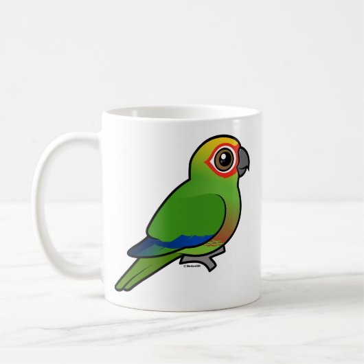 Mug perruche D'or-couverte (Gauche)