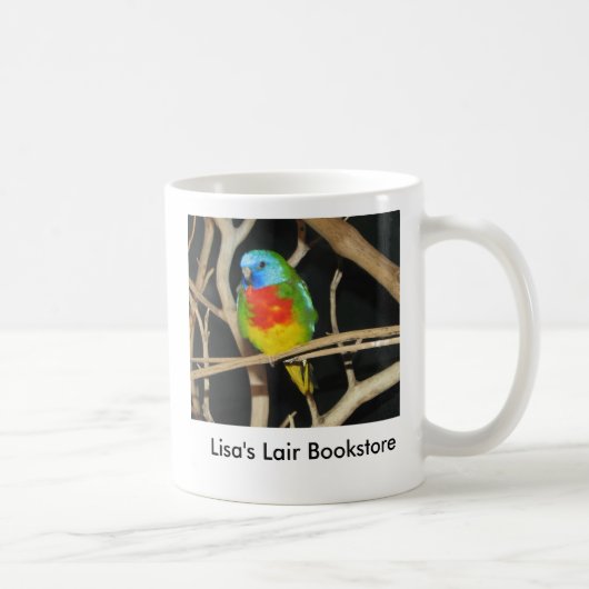 Mug Perruche Écarlate-Chested - splendida de Neophema (Droite)