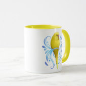 Mug Perruche jaune (Devant droit)