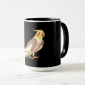 Mug Perruche oiseau cockatiel (Devant droit)