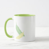 Mug Perruche verte en pastel (Gauche)