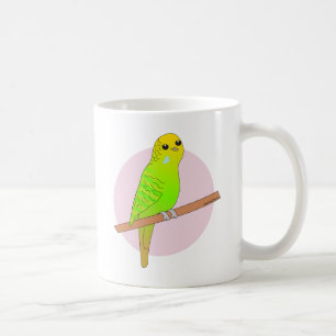 Mug Perruche verte mignonne