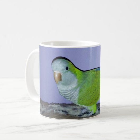 Mug Perruche veuve (Devant gauche)