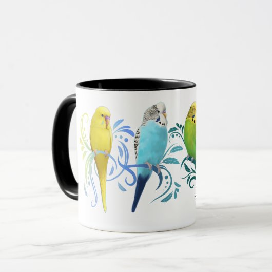 Mug Perruques colorées (Devant gauche)