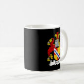 Mug Perry Coat d'armoiries Famille Crest (Devant droit)
