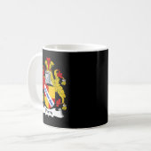 Mug Perry Coat d'armoiries Famille Crest (Devant gauche)