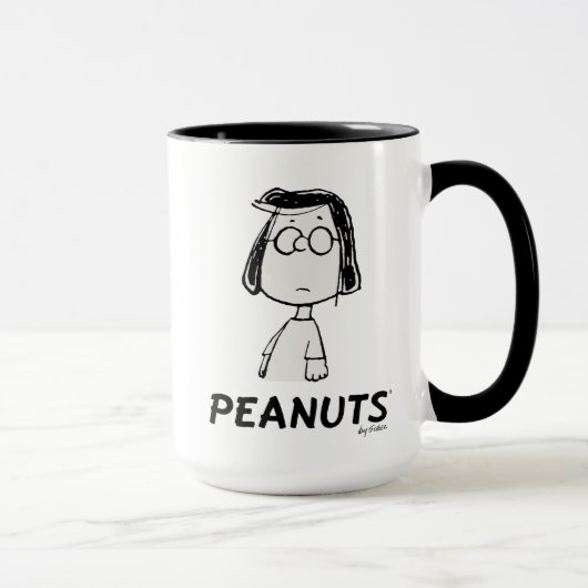 Mug Persistance des cacahuètes | Marcie (Droite)