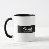 Mug Persister Vous Pouvez Le Faire Encouragement Modèl (Gauche)