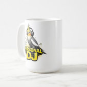 Mug Personal DJ Cockatiel (Devant gauche)