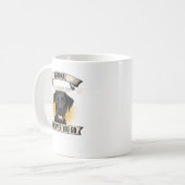 Mug Personal Stalker I Will Follow You Black Labrador  (Devant gauche)