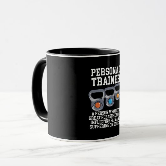 Mug Personal Trainer Definition (Devant gauche)