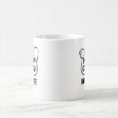 Mug Personalisé Conserver le calme et l'infirmière sur (Centre)