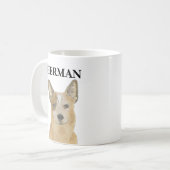 Mug Personalisé Red Heeler Australian Cattledog (Devant gauche)
