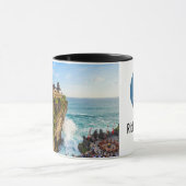 Mug Personalise Uluwatu Bali Temple Cliff Travel (Centre)