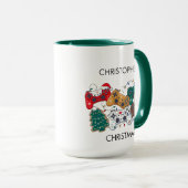 Mug Personalised Gamer Christmas (Devant droit)