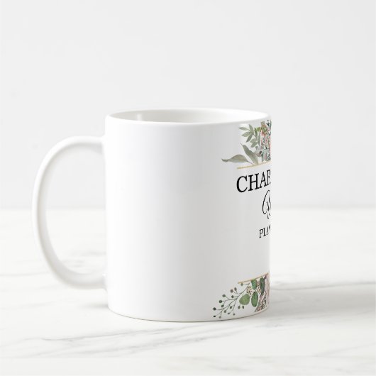 Mug personalizable- Wedding-Planning-Mug Kaffeetasse   (Gauche)