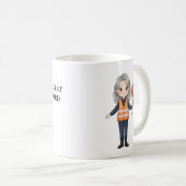 Mug Personalize School Crossing Guard (Devant droit)