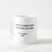 Mug Personalize School Crossing Guard (Devant gauche)