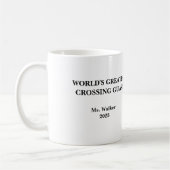 Mug Personalize School Crossing Guard (Gauche)
