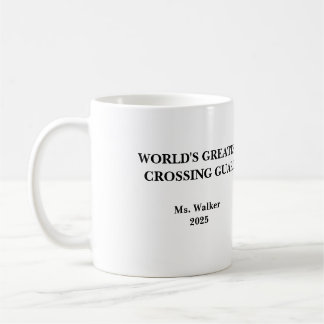 Mug Personalize School Crossing Guard