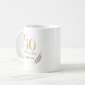 Mug Personalized 40 Things We Love About You Gift (Devant gauche)